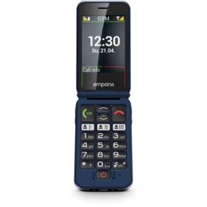 Téléphone portable EMPORIA Joy Blueberry 2G - EMPORIA - Joy - Bleu - 1300 mAh - 28 po