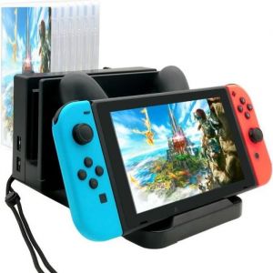 Chargeur - Nintendo - Hub de charge - 4 ports - Protection PTC - Compatible Switch