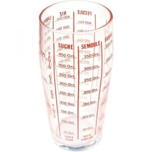 Verre Doseur  Pichet 50 cl Gradué en Verre Epais Luminarc ( Lot de 2 )