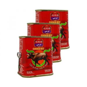Al-Raii - Lot 3x Corned-beef - Conserve 340g