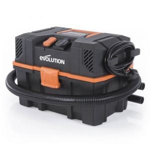Aspirateur Eau&Poussières Evolution R15VAC - EVOLUTION POWER TOOLS - 15L - Fonction Soufflerie - Prise Synchro