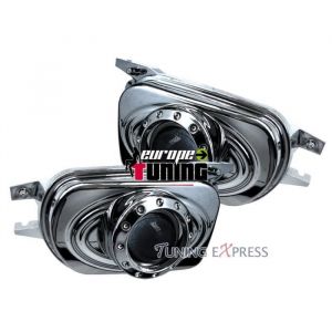 phares anti-brouillard design set chrome W203 00-04 SET COMPLET pour: Mercedes (C180-320)W203 00->>