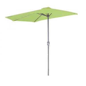 Demi Parasol - SUNNY DAYS - Ath&eacute;na - 27 x 21 m - Aluminium - Ouverture facile avec manivelle