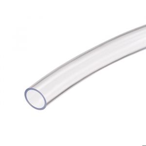 Tube en vinyle SOURCING MAP Tube en Vinyle PVC Transparent Tuyau DEau Flexible Plastique Tuyau PVC Souple 18 mm ID X 21 mm Od 1 M