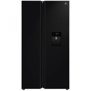 Réfrigérateur américain - CONTINENTAL EDISON - CERA505NFBD - 503 L - Total No Frost (Sans givre) - Classe D - L92 x H177 cm - Noir