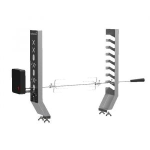 Barbecook Tourne Broche ElectriqueSet de rôtisserie pour Barbecue à BoisNestor World