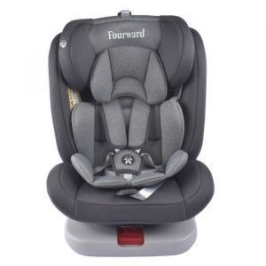Fourward Rotatif à 360 ISOFIX Sièges dauto pour Enfants Groupe 0+1/2/3  9-36 kg Siège Enfant avec Harnais 5 points R129