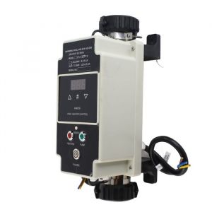 SURENHAP Chauffage de piscine 27 à 33 kW Chauffe-piscine Électrique Piscine Piscine Chauffe-eau Thermostat à bain jardin