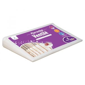 Babysom - Plan incliné Ventilé - 60x35 cm  Inclinateur 15°  Limite les Reflux et les Régurgitations  Pour lit bébé 60x120 cm