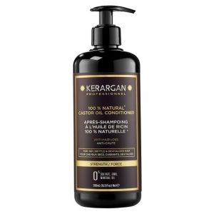 Kerargan - Après shampoing à l’huile de ricin d’argan et camomille pour nourrir et régénérer vos fibres capillaires.