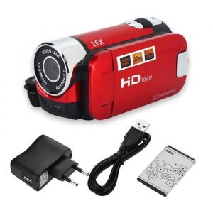 Caméscope numérique haute définition Full HD 270 ° Rotation 1080P 16X Caméra vidéo DV  écran de 27 pouces  HB069
