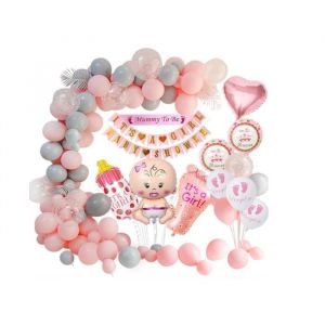 Baby Shower Decoration Fille Baby Shower Girl Rose Ballon Decoration Naissance Its a Girl Ballon Douche de B&eacute;b&eacute; Banni&egrave;re