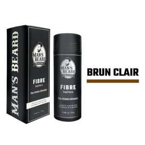 Poudre Capillaire - MANS BEARD - Brun Clair - 25 Grammes