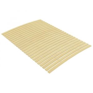 Sommier à lattes - TMISHION - PAL340079 - 24 lattes en bois - 120x200 cm - Pliable