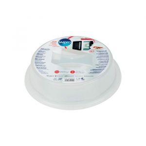 Cloche micro-ondes - WPRO - PLL003 - Ø265 cm - Sans Bisphénol A - Poignée ergonomique