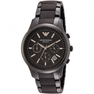 Emporio Armani Homme 43mm Bracelet & Boitier C&eacute;ramique Quartz Montre AR1452