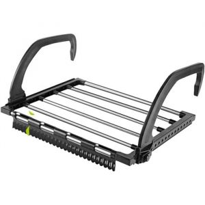 S&eacute;choir Linge Express Pliable pour Radiateur - 40x32 cm Acier Suspendu Fen&ecirc;tre/Balcon/Salle de Bain Gain de Place