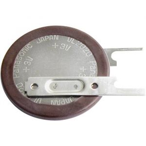 Panasonic VL2020-1VCE Pile bouton rechargeable VL 2020 lithium 20 mAh 3 V 1 pc(s)
