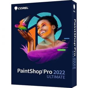 Logiciel de retouche photos - COREL - PaintShop Pro 2022 Ultimate - Windows - Compatible avec Windows 7+