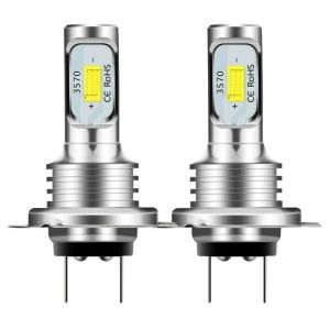 Auto Ampoule Lampe H7 Phare LED - 2pcs - 2000LM-VITATA-Bleu