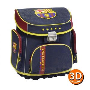Cartable - FC Barcelone - 3D - 38 CM - Haut de Gamme - Enfant Mixte