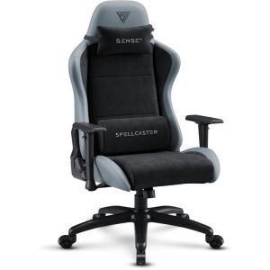 Chaise Gaming - SENSE7 - Spellcaster FUKU XL - Cuir &Eacute;co & Alcantara - Inclinaison 160&deg; - Accoudoirs R&eacute;glables