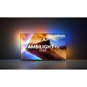 T&eacute;l&eacute;viseur OLED - PHILIPS - 770 - 55 pouces - 4K UHD - Ambilight