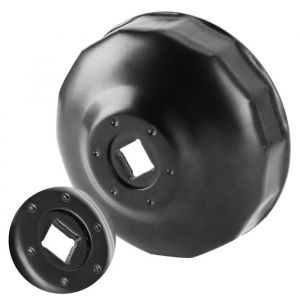 Omabeta Clé pour filtre à huile Clé à Douille de Filtre à Huile Outils de Retrait de Capuchon 76mm 14FT Alliage auto huile