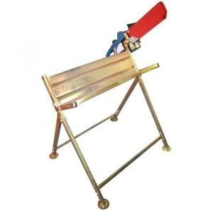 JARDIN PRATIC Chevalet de tronconnage - Acier galvanisé - L 92 x H 86 cm