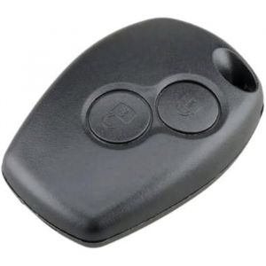 Boitier de cl&eacute; 2 Boutons sans Lame Compatible avec Renault Clio 3 Twingo 2 Master 3 Kangoo 2 Trafic et Modus Coque de Clef Pl