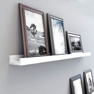 Etagère murale 115 cm blanche - Blanc