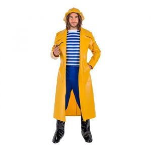 D&eacute;guisement - Capitaine P&ecirc;cheur Adulte - Jaune - Complet - Ext&eacute;rieur