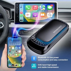 Adaptateur CarPlay sans fil - MIOLOE - Z1-RVB - Type-C - Bluetooth 5.0 - Compatible CarPlay filaire