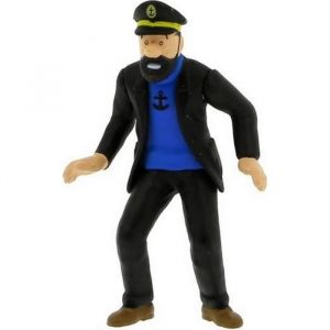 Figurine de collection Tintin Le Capitaine Haddock 9cm Moulinsart 42430 (2010)
