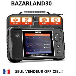 BAZARLAND30.ANCEL FX2000 outils de Diagnostic de voiture OBD2 Scanner OBD automobile ABS SRS Airbag lecteur de Code de moteur