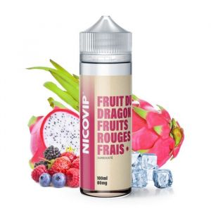 E-liquide Nicovip Fruit du Dragon Fruits Rouges Frais 100 ml + 4 booster de nicotine