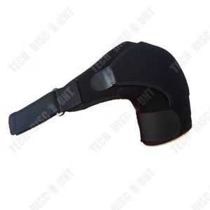 TD Attelle epaule épaulière de maintien sport poche de glace chaud/froid attelle réglable qui protège lépaule attelle soutien