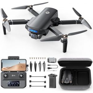 Hs360S Drone Gps Avec Cam&eacute;ra 4K Pour Adultes D&eacute;butantsFpv Quadricopt&egrave;re Pliable Avec Hd 5G Transmission DImage De 3 KmMoteur Sa