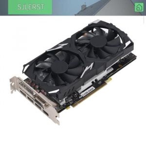 sjlerst Carte graphique RX580 RX580 8GB GDDR5 256BIT RX580 Game Graphics Card 8GB GDDR5 256BIT Low Noise D Hot son videoprojecteur