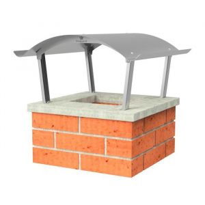 Acier inoxydable chapeau de cheminée couvercle de pluie hotte de cheminée couvercle de cheminée TOUTES LES TAILLES 600 x 600 mm