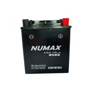 Batterie Numax AGM SLA scellée YB12AL-A2 SLA 12 V 12 AH 150 AMPS EN