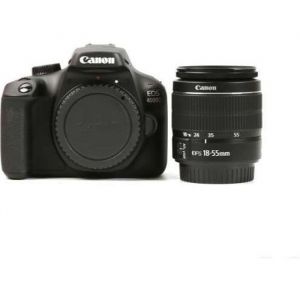 CANON EOS 4000D avec objectif EF-S 18-55 mm f / 35-56 III Appareil photo reflex num&eacute;rique