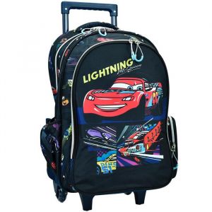 Sac &agrave; dos &agrave; roulettes Cars Flash McQueen Lightning 46 CM Trolley Haut de Gamme