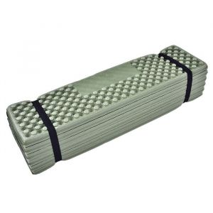 Tapis de camping en mousse pour ext&eacute;rieur tente de plage pliable matelas de couchage imperm&eacute;able (vert arm&eacute;e)