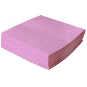 LAMATEX - Lavette non tissée rose - 38x40 - x10