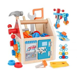 BRICOLAGE - ETABLI - OUTIL Jouet Enfant 2 3 4 Ans Outils Enfant Etabli Enfant 2 3 4 Ans Jeux en Bois Cadeau Enfant 2 3 4 5 Ans - sh