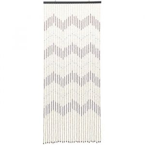 Rideau de porte en bois - Motif fl&egrave;che - 31 Fils - Fait &agrave; la main - 90 x 220cm - D&eacute;co de chambre de style r&eacute;tro RIDEAU DE PORTE