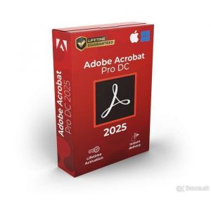 Adobe Acrobat Pro DC 2025 (Windows) - Logiciel Pr&eacute;activ&eacute; Activation Perp&eacute;tuelle - En T&eacute;l&eacute;char - 1 PC - Non compatible Mac