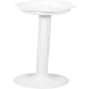 Pot de Fleur Colonne Romaine Étagères pour Plantes Dextérieur Décoration de Table Pot de Fleurs Blanc