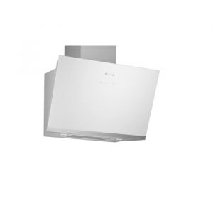 Siemens Hotte décorative inclinée 80cm 51db 432m3/h blanc - LC81KAN20